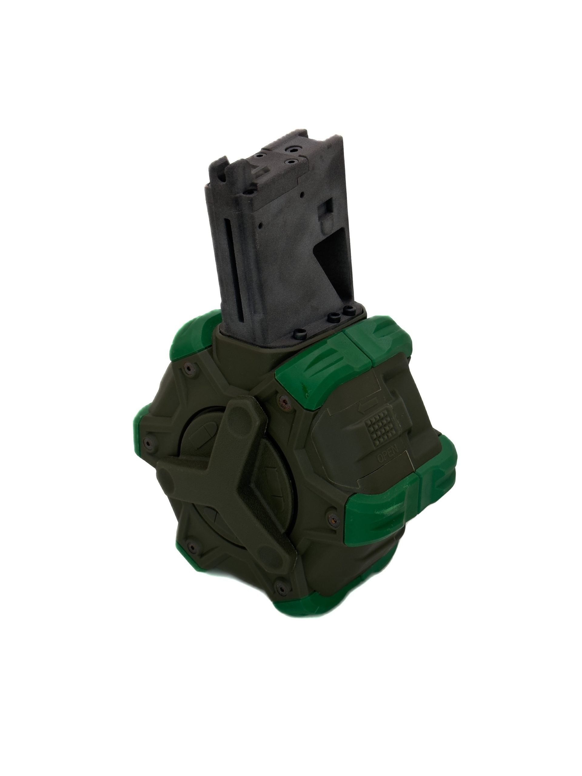 Tapp Airsoft KWA LM4/KSC M4 Green Gas Drum
