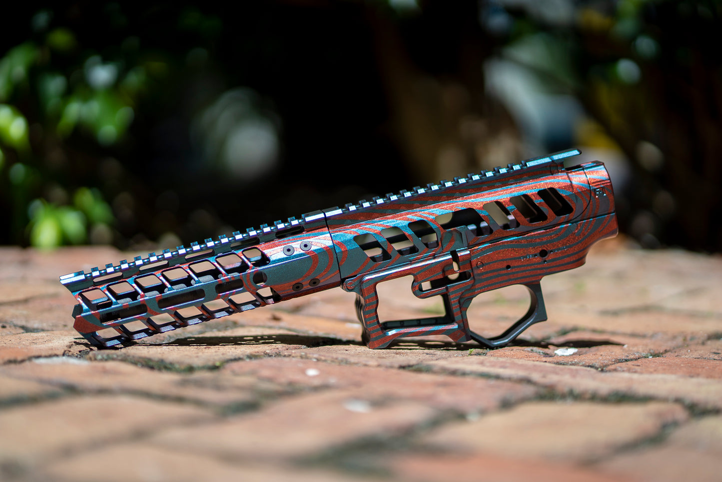 EMG F-1 Damascus Receiver/Handguard Set