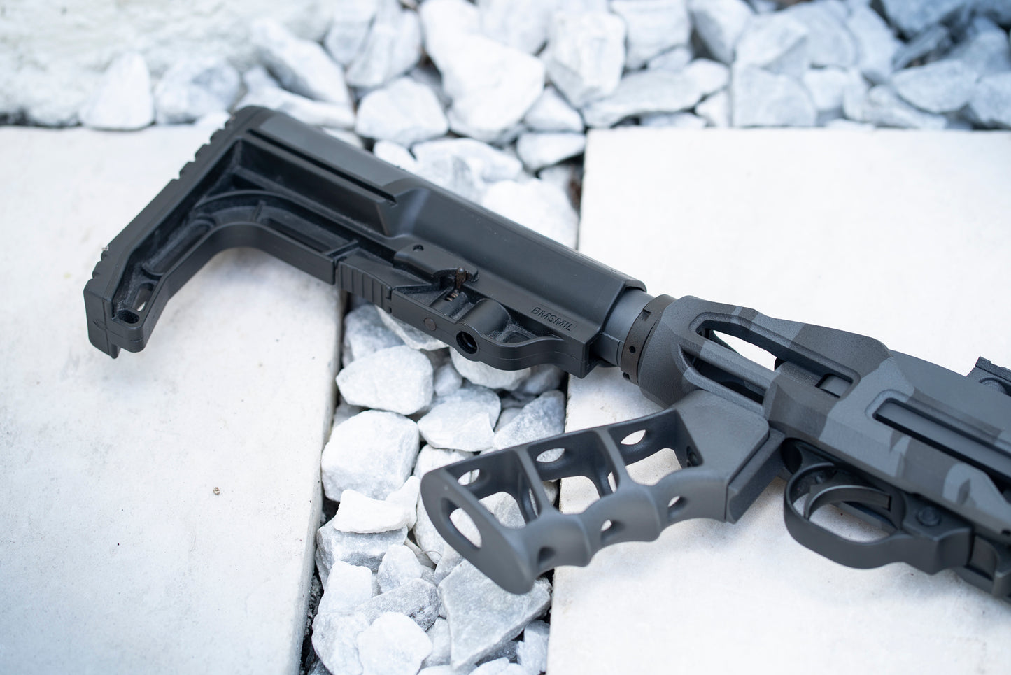 Skeleton KC-02/Milspec M4 Carbon Fiber Grip