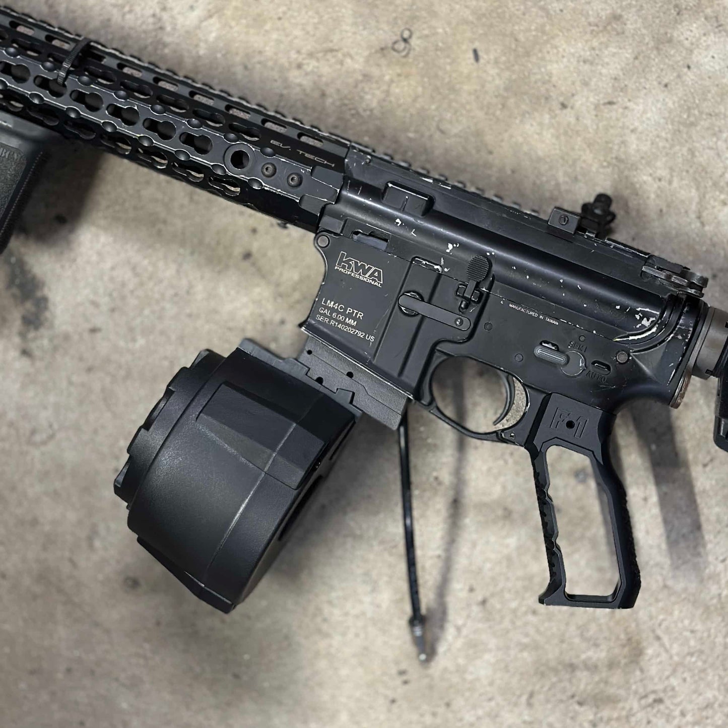 KWA/KSC M4 HPA Adapter/Drum
