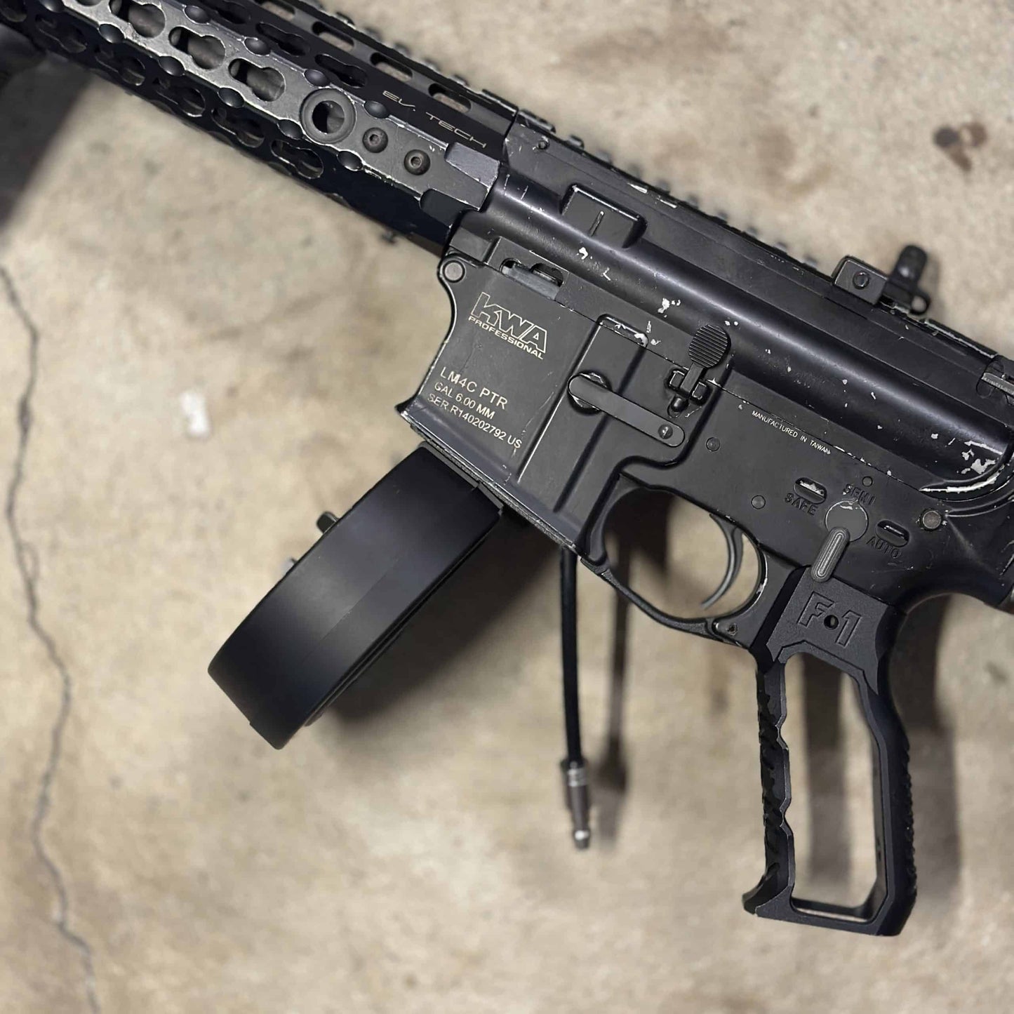 KWA/KSC M4 HPA Adapter/Drum