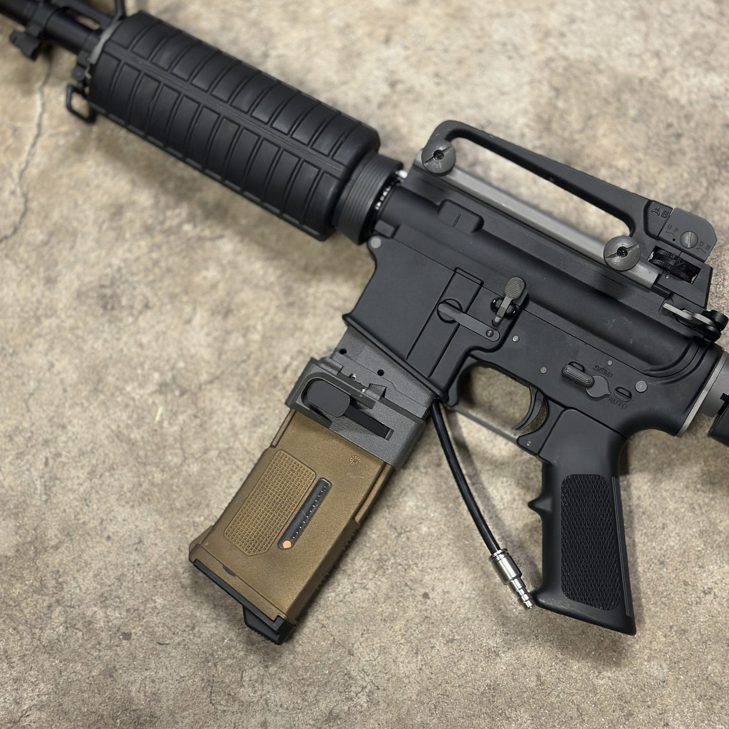 WE-Tech Open Bolt M4/M16/416/XM177/MK18/MSK/L85/SCAR-L HPA Adapter/Drum