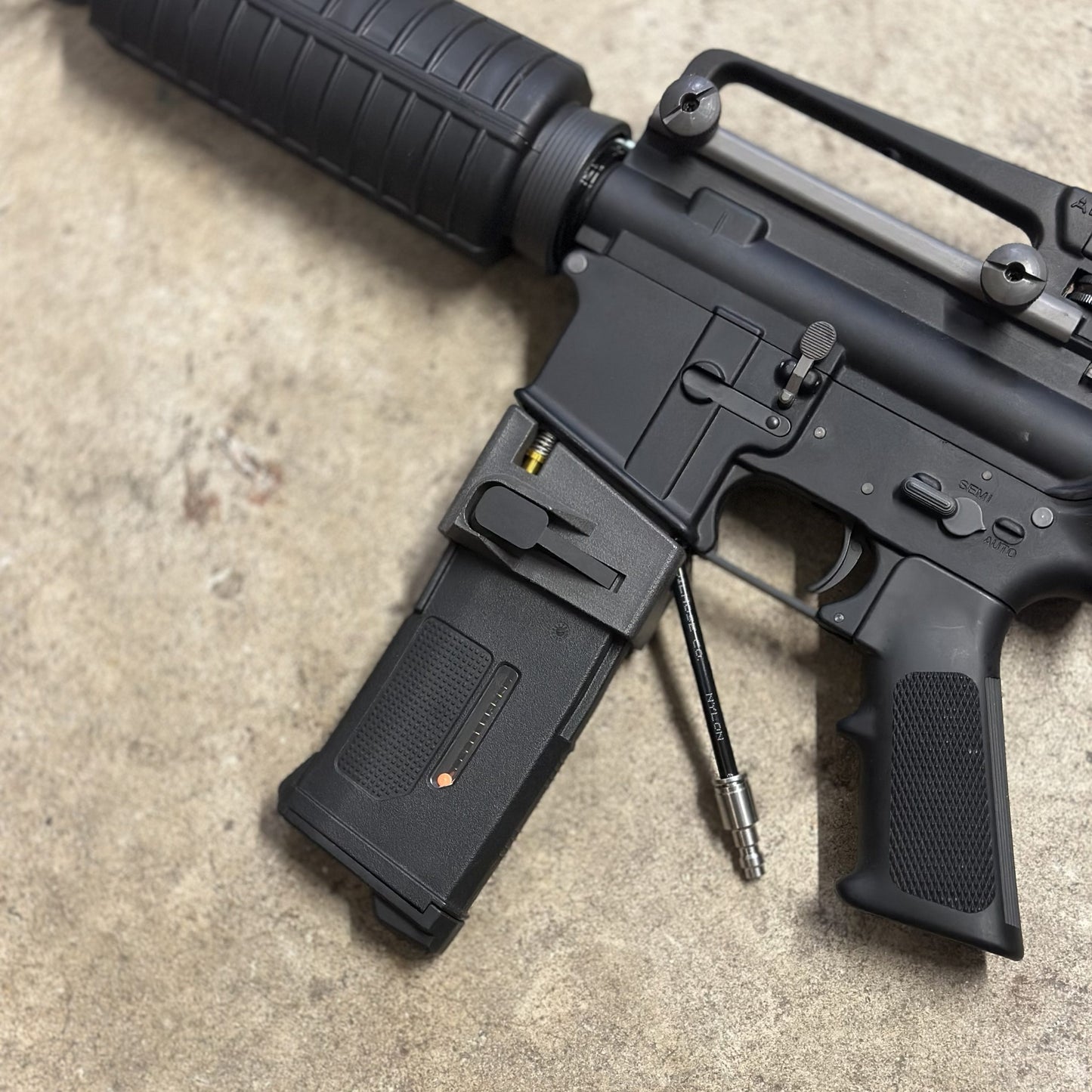 WE-Tech Open Bolt M4/M16/416/XM177/MK18/MSK/L85/SCAR-L HPA Adapter/Drum
