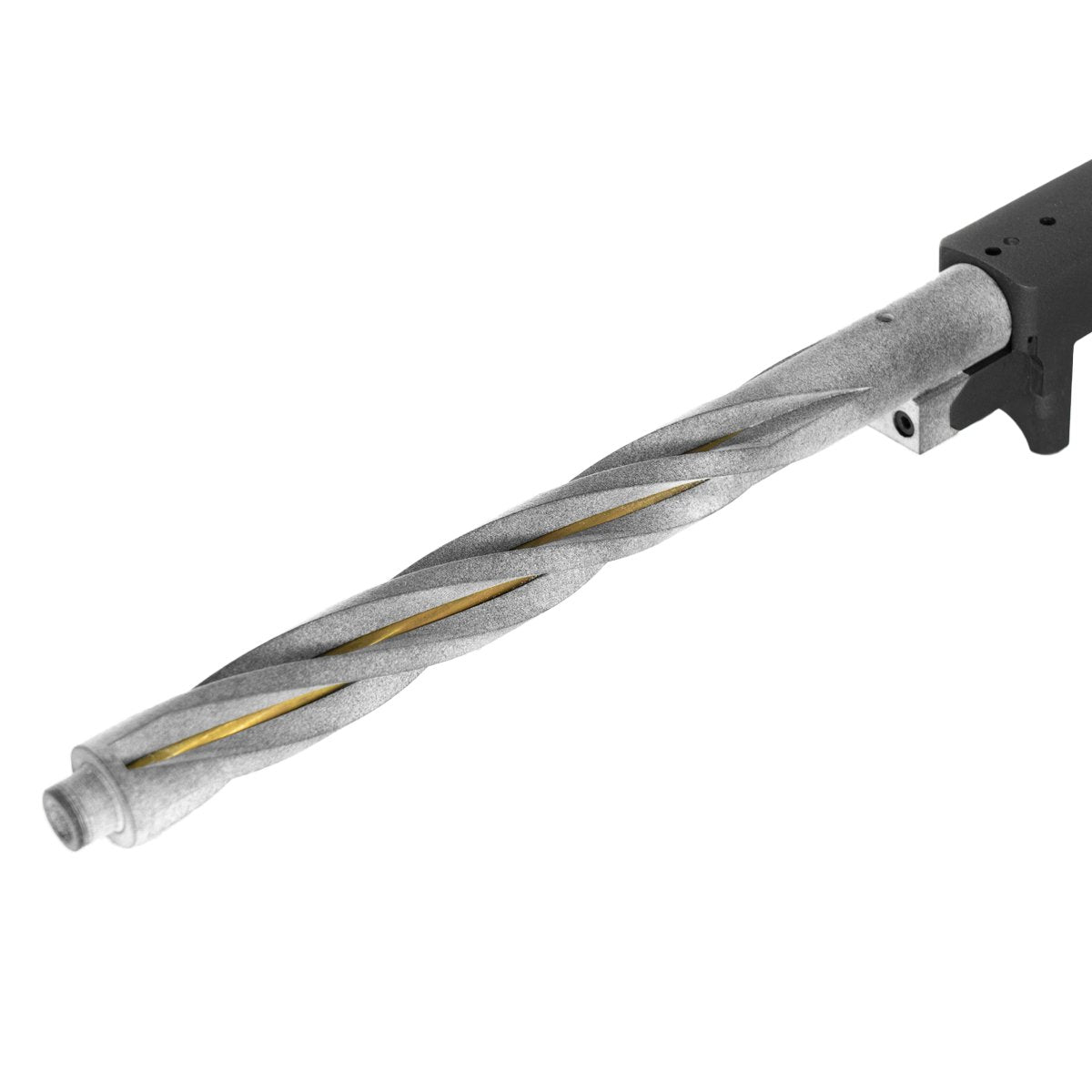 Tapp Airsoft KC-02 Threaded Carbon Fiber Spiral Outer Barrel