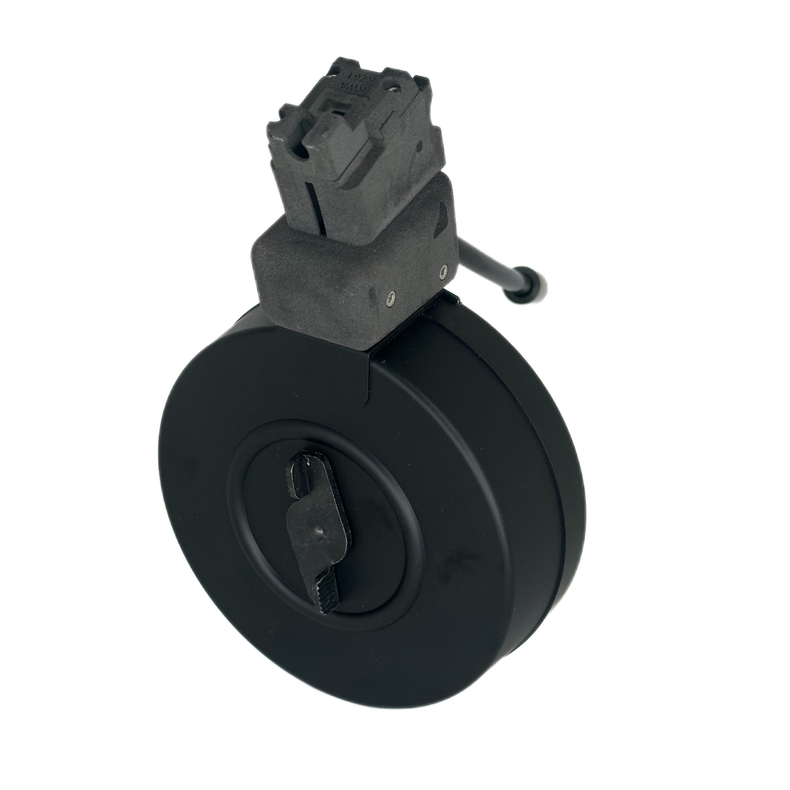 CQ3点 4+ KWA KZ61 Skorpion Mini HPA Drum Adapter - Tapp Airsoft